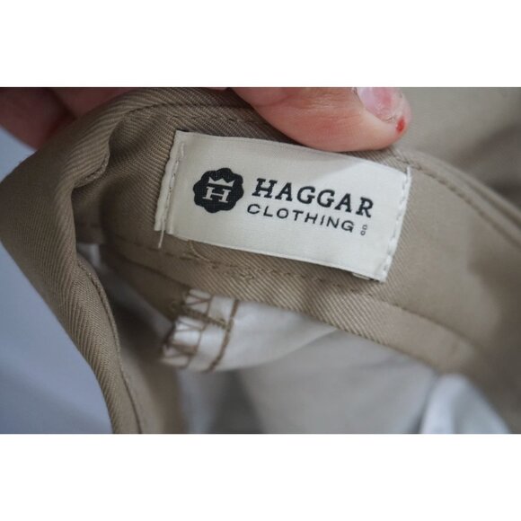 Haggar Cool 18 No-Iron Pleated Shorts-Big & Tall - Size 46W, NWT - Picture 6 of 11